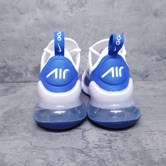 NIKE Air Max 270 Spikeless Golf Shoes Mens 11.5 White Racer Blue CK6483-106 Nby‎ - Picture 4 of 5